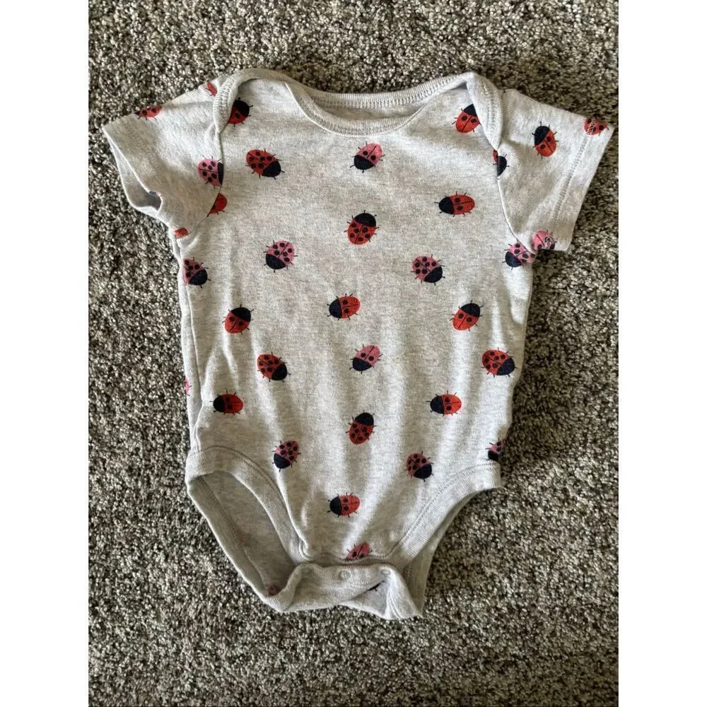 ❤️Old Navy Baby 3 Piece Love Bug Set 12-18M - Picture 2 of 5